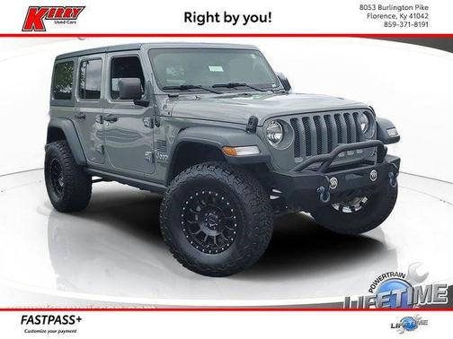 Sting Gray Clearcoat 2018 Jeep Wrangler Unlimited Sport
