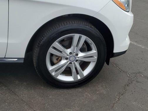 Polar White 2014 Mercedes-Benz M-Class ML 350 4MATIC