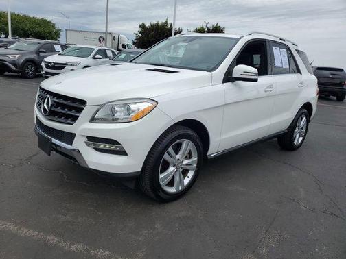 Polar White 2014 Mercedes-Benz M-Class ML 350 4MATIC