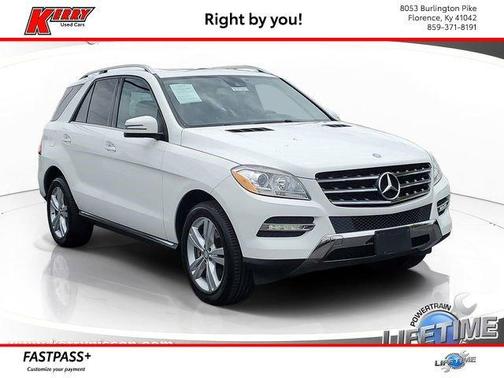 Polar White 2014 Mercedes-Benz M-Class ML 350 4MATIC