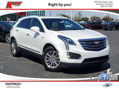 Crystal White Tri-Coat 2019 Cadillac XT5 Luxury
