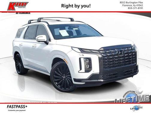 Hyper White 2024 Hyundai PALISADE Calligraphy Night Edition