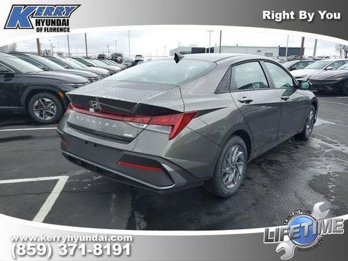 Amazon Gray 2026 Hyundai ELANTRA HEV Blue