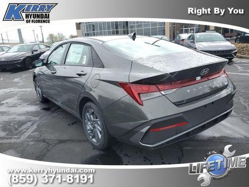 Amazon Gray 2026 Hyundai ELANTRA HEV Blue