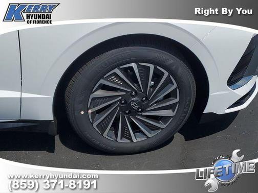 White 2026 Hyundai SONATA Hybrid SEL