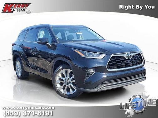 Midnight Black Metallic 2020 Toyota Highlander Limited