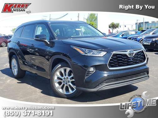 Midnight Black Metallic 2020 Toyota Highlander Limited