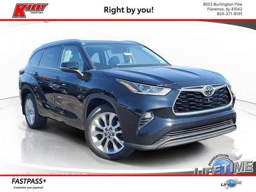 Midnight Black Metallic 2020 Toyota Highlander Limited