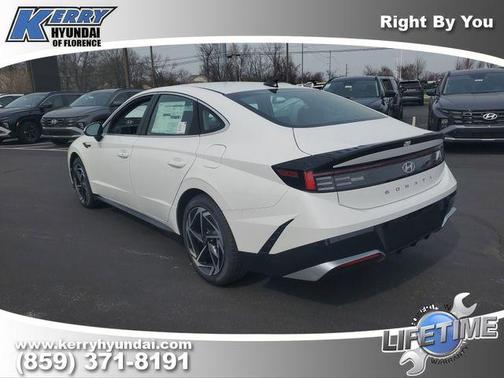 White 2026 Hyundai SONATA SEL Sport