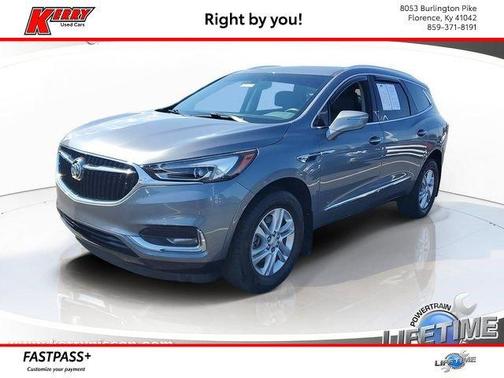 Satin Steel Metallic 2018 Buick Enclave Essence
