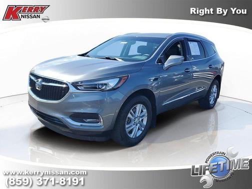 Satin Steel Metallic 2018 Buick Enclave Essence