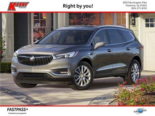 Satin Steel Metallic 2018 Buick Enclave Essence