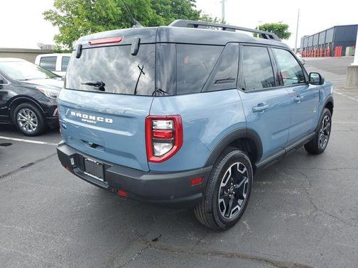 Azure Gray Metallic 2024 Ford Bronco Sport Outer Banks