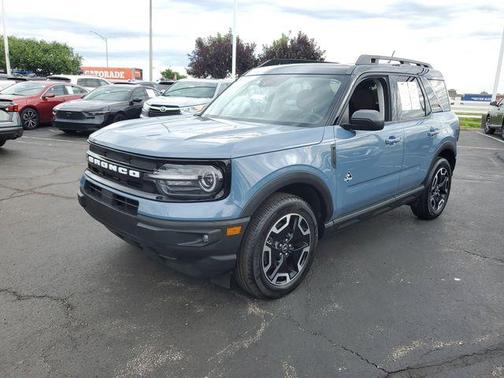 Azure Gray Metallic 2024 Ford Bronco Sport Outer Banks