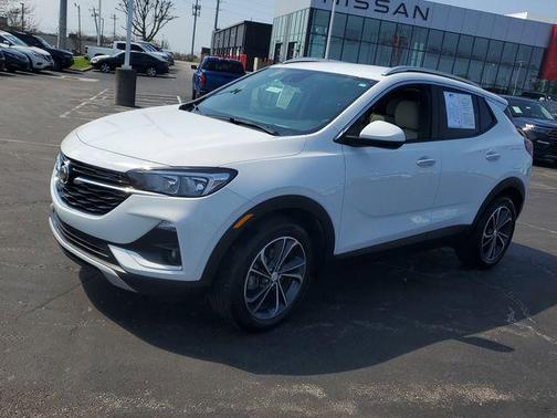 Summit White 2023 Buick Encore GX Select