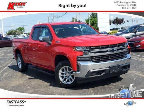 Red 2019 Chevrolet Silverado 1500 LT