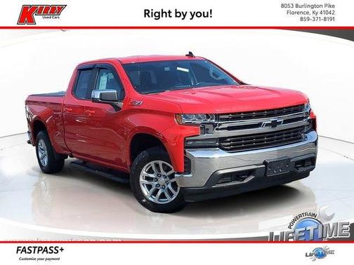 Red 2019 Chevrolet Silverado 1500 LT