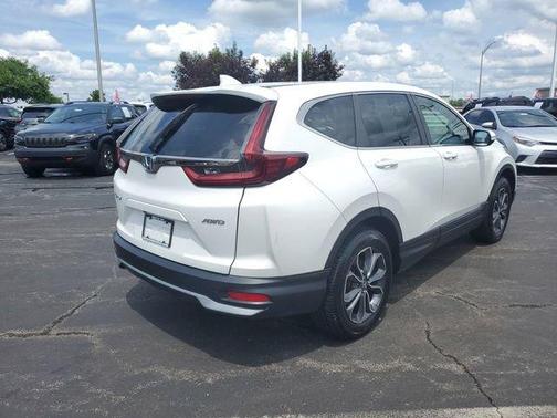 Platinum White Pearl 2021 Honda CR-V EX
