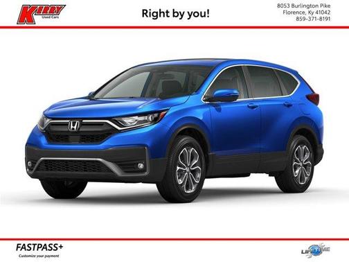 Platinum White Pearl 2021 Honda CR-V EX
