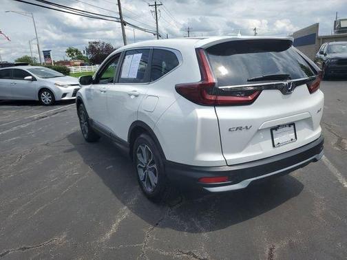 Platinum White Pearl 2021 Honda CR-V EX