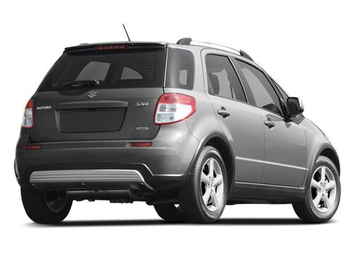 Vapor Blue Metallic 2009 Suzuki SX4 Auto Touring Pkg AWD