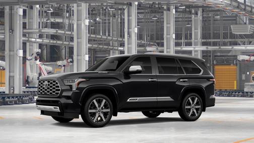 Black 2026 Toyota Sequoia Capstone