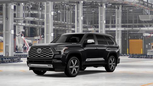Black 2026 Toyota Sequoia Capstone