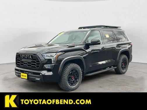 Midnight Black Metallic 2023 Toyota Sequoia TRD Pro