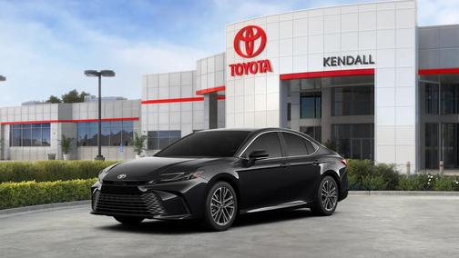 Midnight Black Metallic 2026 Toyota Camry XLE