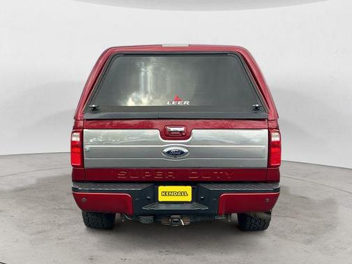 Ruby Red Metallic 2013 Ford F-250 Platinum