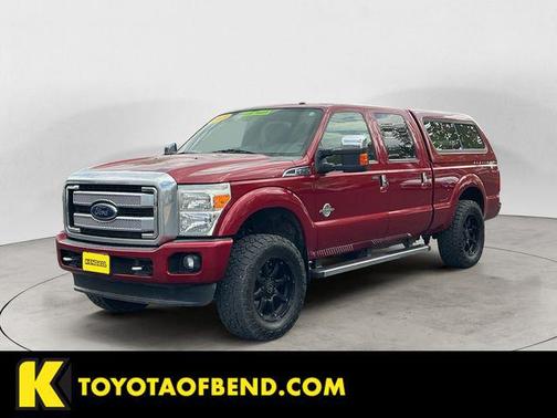Ruby Red Metallic 2013 Ford F-250 Platinum