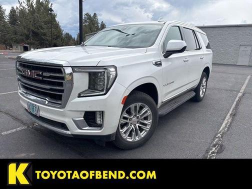 White Frost 2021 GMC Yukon SLT