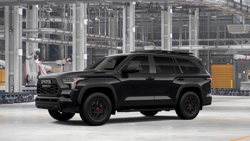 Midnight Black Metallic 2026 Toyota Sequoia TRD Pro