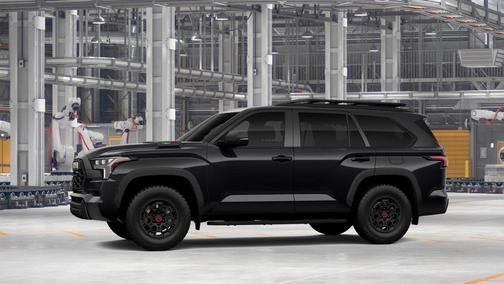 Midnight Black Metallic 2026 Toyota Sequoia TRD Pro