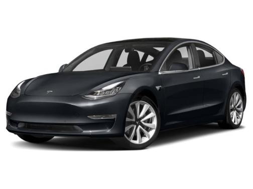 Midnight Silver Metallic 2018 Tesla Model 3 Long Range