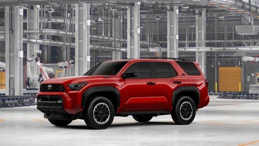 Red 2026 Toyota 4Runner TRD Off Road Premium