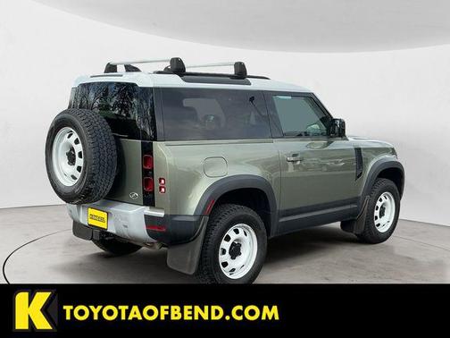 Pangea Green Metallic 2022 Land Rover Defender 90 Standard