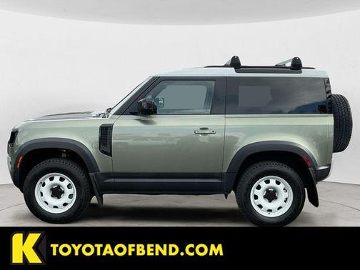 Pangea Green Metallic 2022 Land Rover Defender 90 Standard