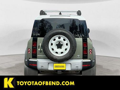 Pangea Green Metallic 2022 Land Rover Defender 90 Standard