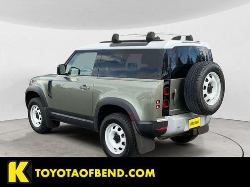 Pangea Green Metallic 2022 Land Rover Defender 90 Standard