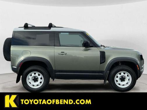 Pangea Green Metallic 2022 Land Rover Defender 90 Standard