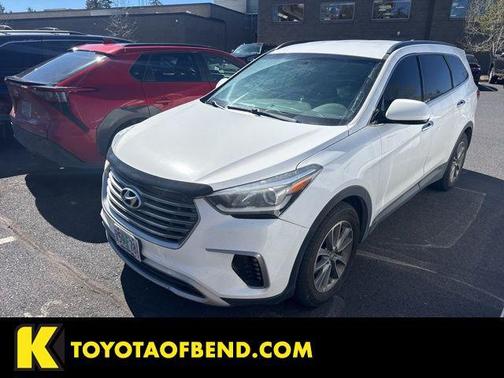 Monaco White 2017 Hyundai SANTA FE SE