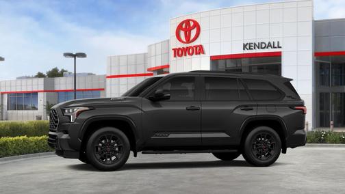 Magnetic Gray Metallic 2026 Toyota Sequoia Platinum
