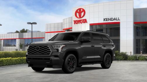 Magnetic Gray Metallic 2026 Toyota Sequoia Platinum