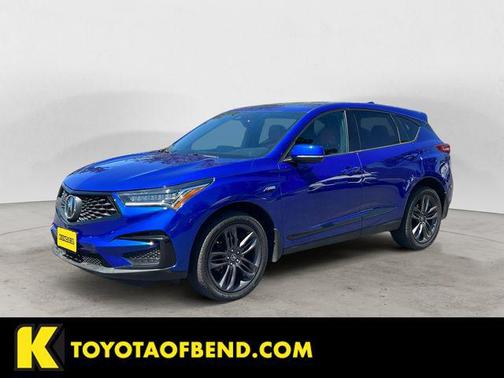 Apex Blue Pearl 2021 Acura RDX A-Spec