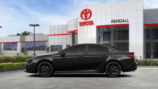 Midnight Black Metallic 2026 Toyota Camry Nightshade