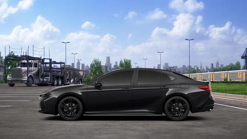 Midnight Black Metallic 2026 Toyota Camry Nightshade