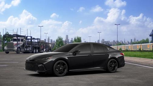 Midnight Black Metallic 2026 Toyota Camry Nightshade