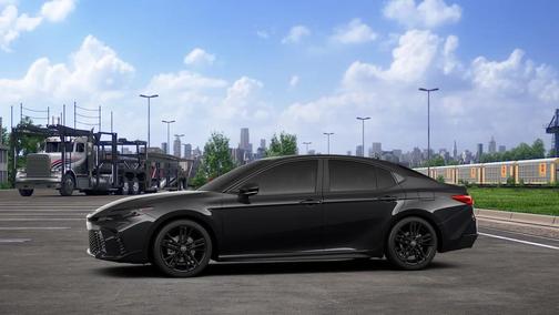 Midnight Black Metallic 2026 Toyota Camry Nightshade