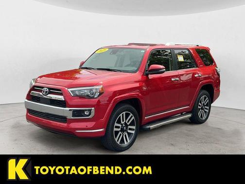 Barcelona Red Metallic 2024 Toyota 4Runner Limited